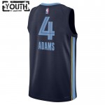 Maillot NBA Memphis Grizzlies Steven Adams 4 Nike 2022-23 Icon Edition Navy Swingman - Enfant